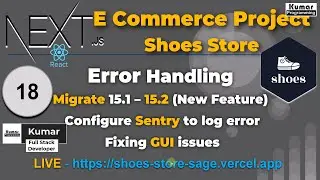 18 -  Error Handling  (Client & Server) - (Next js 15, React 19, PostgreSQL, Prisma, ShadCN, Paypal)