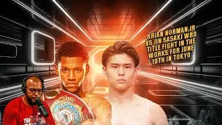 ☎️Brian Norman Jr. Vs Jin Sasaki, WBO Title Defense June In Japan🔥Norman Jr The Road Warrior❗️
