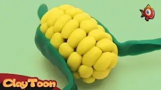 Corn - Polymer clay tutorial | كوز ذرة - تشكيل صلصال