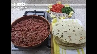 Ev Yapımı Lavaşla Tantuni