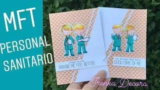 My Favorite Thing stamps medecins. POCOS MATERIALES para PRINCIPIANTES ;)