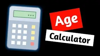 Create Age Calculator Using HTML CSS And JavaScript