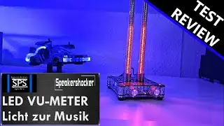 LED VU Meter Douk Audio VU9 Review. Ein VU-Meter das den Pegel der Musik anzeigt.