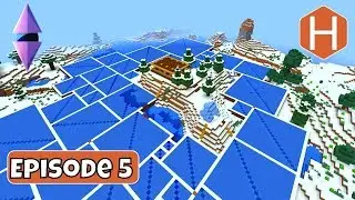 Ice Farm, Wheat and Carrot Farm, and a Shop! Waystone Season 4 episode5 A Minecraft Let's Play