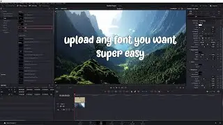 The easiest way to download ANY font in DaVinci Resolve 17!