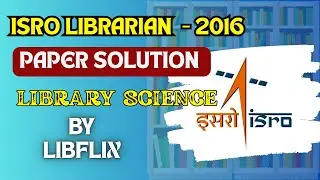 Library Assistant Grade -A | Question Paper ISRO 2016 Discussion | librarian Exam Preparation | ODIA