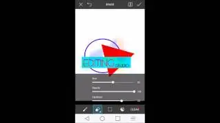 how to make a logo using shapes from picsart