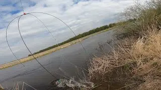 FISHING WITH A SPIDER LIFT LOTS OF FISH