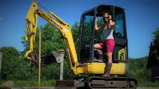 I´m Fed up, I'll do it with the excavator 😨 self-sufficiency / conversion🚧