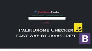 palindrome | palindrome checker