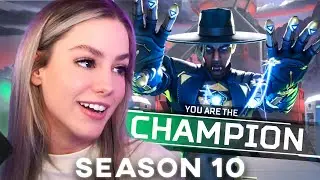 FIRST WIN ON SEER, NEW SKINS, S10 BATTLEPASS & TESTING NEW LMG! | Apex Legends Season 10