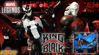 VENOM & KNULL Marvel Legends KING IN BLACK Reseña 2 Pack SPIDER-MAN 60th Anniversary  Hombre Araña