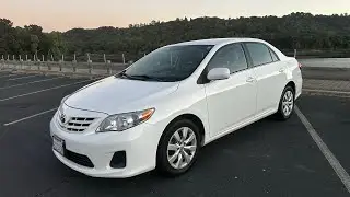 2013 Toyota Corolla LE Sedan - White