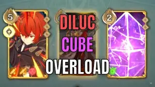 Diluc & Cube In Heated Mode | Genshin Impact TCG