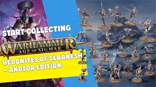 Start Collecting Warhammer Age of Sigmar: Hedonites of Slaanesh - Andtor Edition