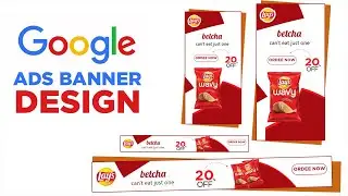 Google Ads Banner Design | Photoshop Full Course In Pashto