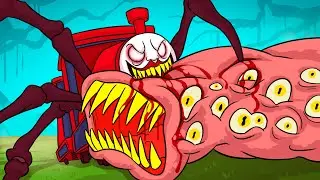 CHOO CHOO CHARLES vs. TRAIN EATER?! (Cartoon Animation)