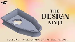 Solidworks | 3D Drawing | Using Swept Boss Base | Drawing video 19