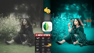 snapseed only 3 new step aqua tone editing | snapseed background editing | new photo editing