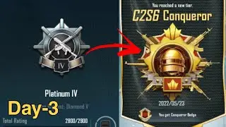Solo Rank Push Gameplay 🔥| Diamond 3 to Conqueror Day-3 | Honex Gamer