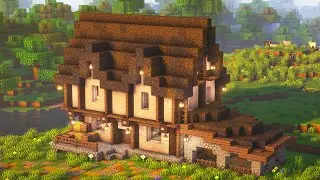 How to Build a Modern Medieval House | Minecraft