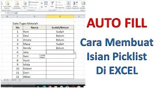 Bekerja Efisien dengan Menu Picklist EXCEL