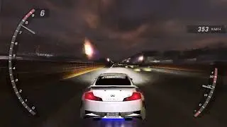 NFS Underground 2: South Runway in 18.16 with Infiniti G35 477 kW\645 Nm