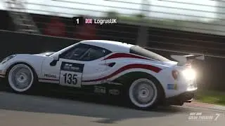 Gran Turismo 7 Sardegna Road Track C (GR4) Logitec G29 Wheel