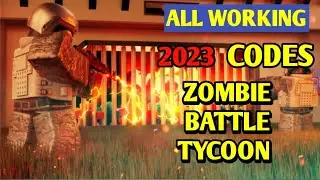 (New Codes) Roblox ZOMBIE BATTLE TYCOON Codes 2023 | Codes For ZOMBIE BATTLE TYCOON