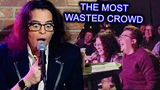 This crowd was so WASTED and played softball | Jessica Kirson Long Crowd Work Videos