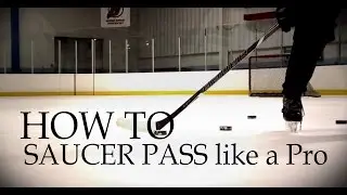 How To Saucer Pass like a pro sauce pass king! Upper Corner Hockey on ice