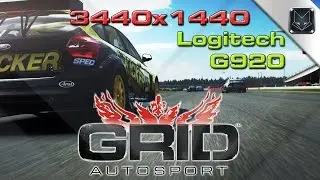 GRID AUTOSPORT 3440x1440 GTX980Ti GAMEPLAY TEST FRAPS ON