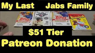 My Last Jabs Family Patreon Donation Package! $51 Tier October 2022. Here's What To Expect.
