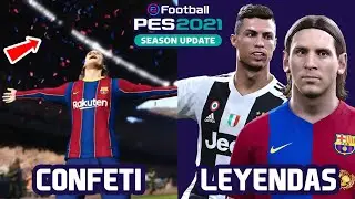 LAS 8 NOVEDADES DE PES 2021 QUE NO TIENE PES 2020