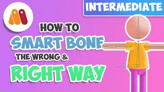 How to Rig Smart Bones | Moho Rigging | Moho Animation Tutorial
