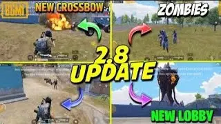 PUBG AND BGMI NEW UPDATE 2.8