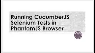 cucumberjs with phantomjs