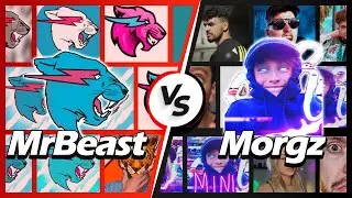 MrBeast Team Vs Morgz Team - SubCount [2012 - 2026]