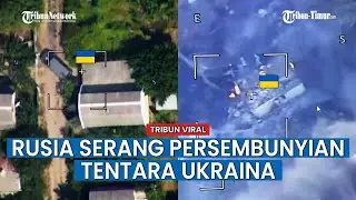 Detik-detik Tempat Perlindungan Tentara Ukraina Kena Bombardir Serangan Rusia