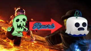 👻Реворк фрукта GHOST в Blox Gruits Roblox👻