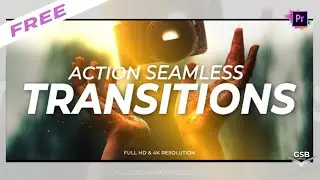Action Seamless Transitions for Premiere Pro | Free Download