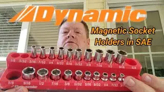 Dynamic Tools SAE Magnetic Socket Holders