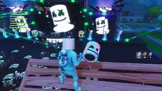 ASI FUE EL CONCIERTO DE MARSHMELLO EN FORTNITE