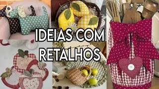 Vejam Mais de 60 Ideias de Artesanato Com Retalhos e Tecidos 