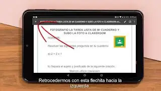 6. Subiendo mis tareas listas a classroom por medio de fotos