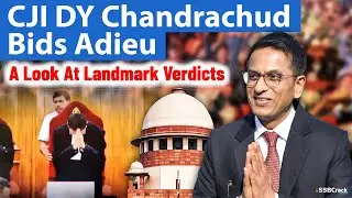 CJI DY Chandrachud Bids Adieu | Important Verdicts