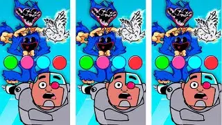 FNF Birdie Swaps Huggy Wuggy Guys Look A Birdie Song ( FNF mod )