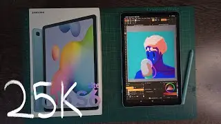 Samsung tab s6 lite 2024: the best budget Android art tablet? ( long term review )
