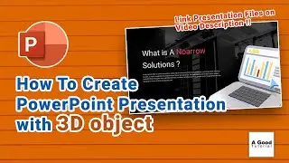 How To Create PowerPoint Presentation Awesome with 3D object |🔥 PowerPoint Tutorial 2022 #1