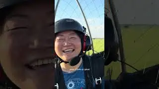 First flight ✔️. Relaxed? Absolutely. Perfect landing? Not quite—but she’ll get it next time! 🌟